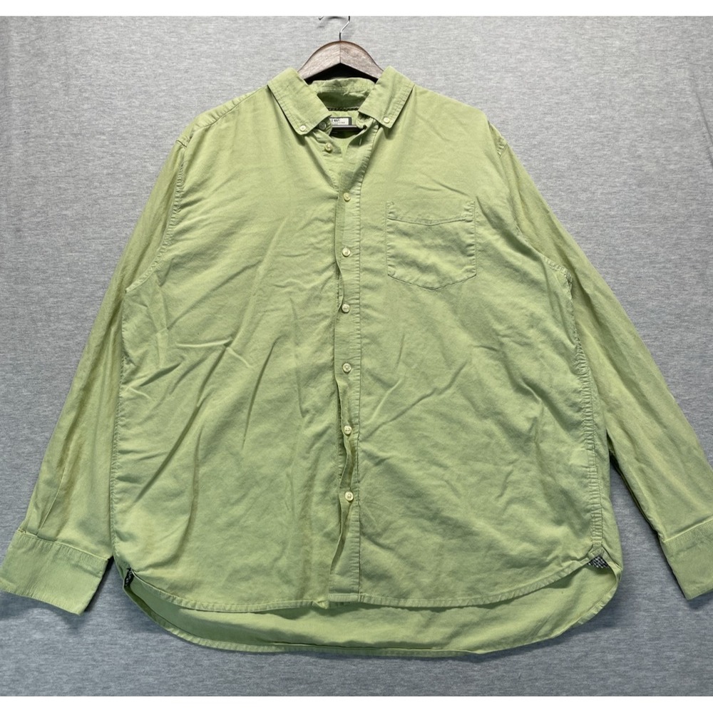 Old Navy Casual Shirt Mens XL Sage Green Long Sleeve Everyday Wear Button Down